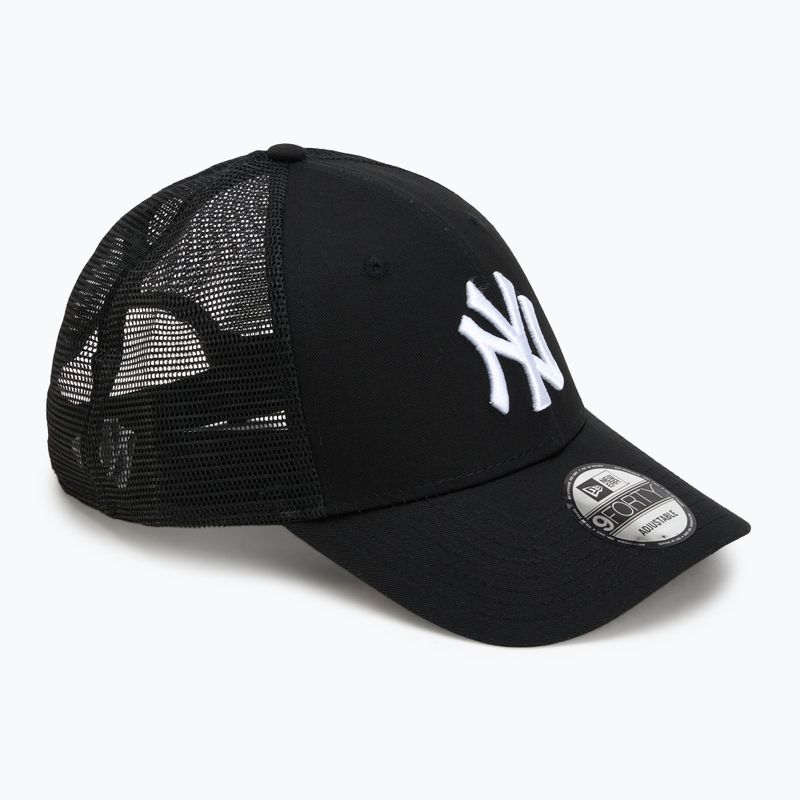 New Era Home Field 9Forty Trucker New York Yankees Baseballkappe schwarz