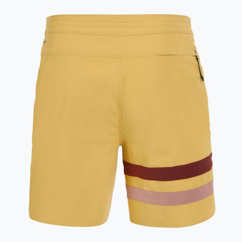 Herren Hurley Phantom Block Party Renegade 18" staubigen Cheaddar schwimmen Shorts 2