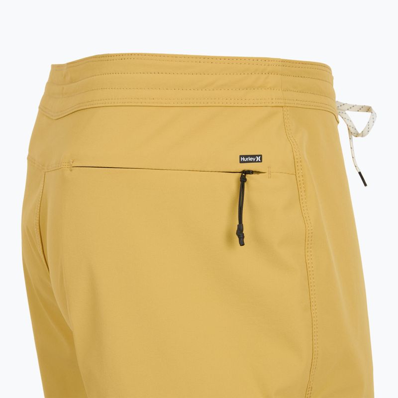 Herren Hurley Phantom Block Party Renegade 18" staubigen Cheaddar schwimmen Shorts 4