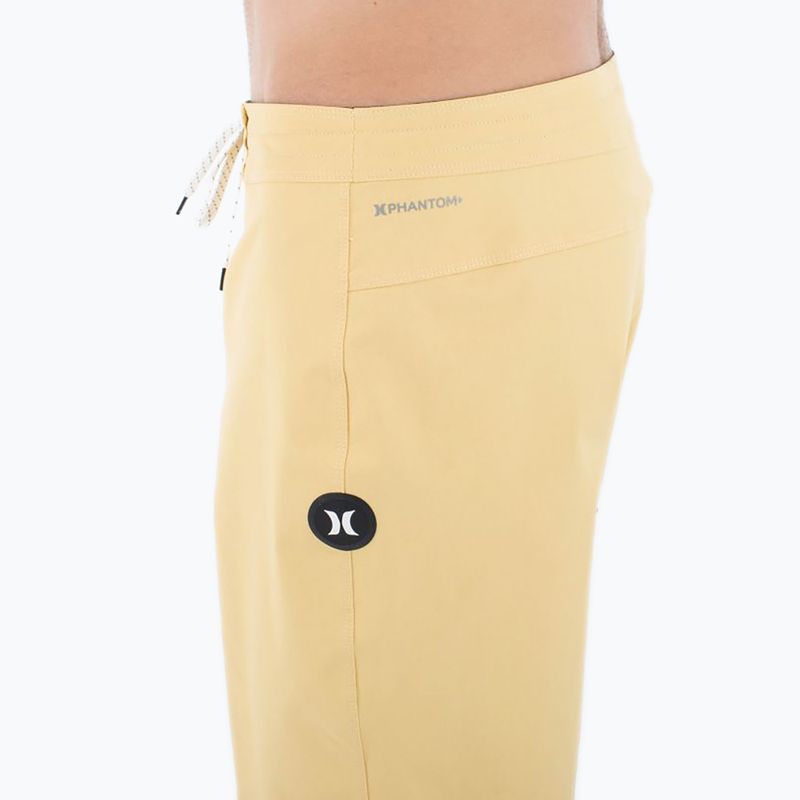 Herren Hurley Phantom Block Party Renegade 18" staubigen Cheaddar schwimmen Shorts 6
