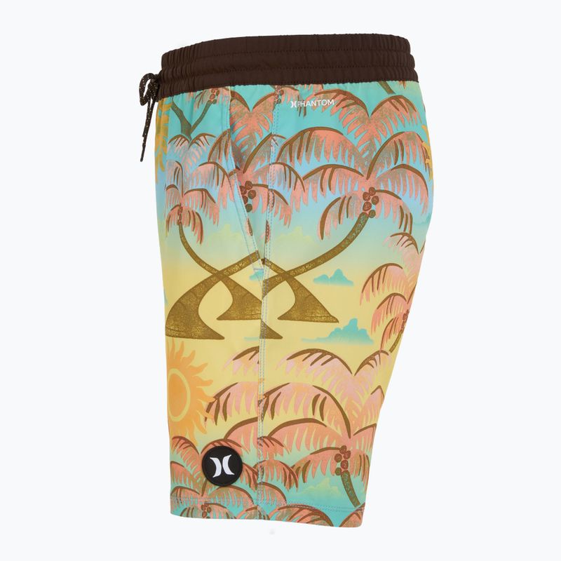 Hurley Phantom Eco Block Party Volley 17" Ananas Badeshorts für Männer 3