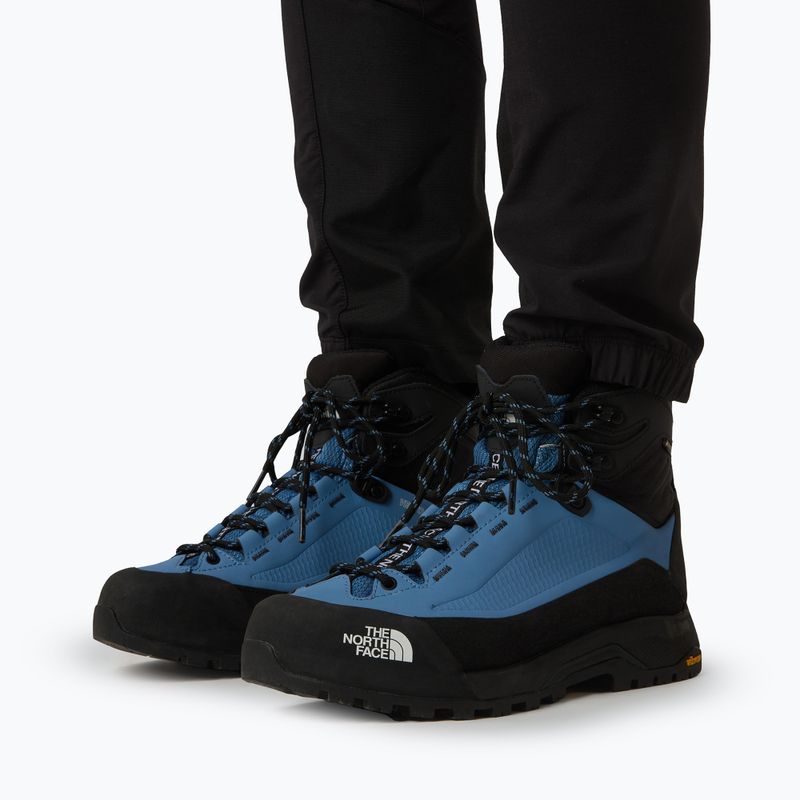 Frauen Ansatz Schuhe The North Face Verto Alpine Mid Gore-Tex Denkmal indigo Stein/schwarz 7