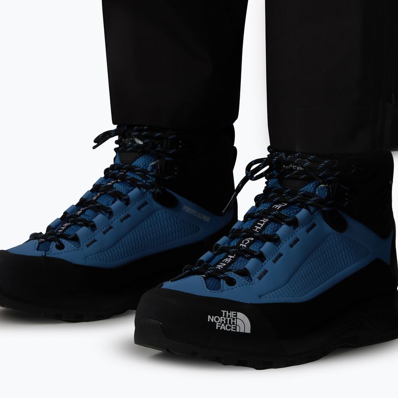 Frauen Ansatz Schuhe The North Face Verto Alpine Mid Gore-Tex Denkmal indigo Stein/schwarz 8