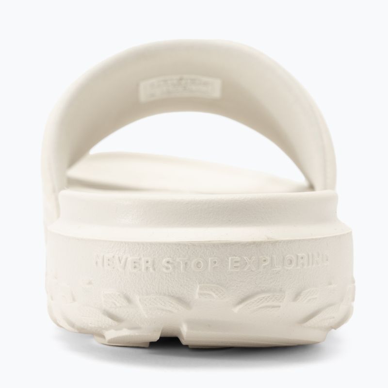 Slides Schlappen  Damen The North Face Never Stop Cush Slide whitedune/white dune 6