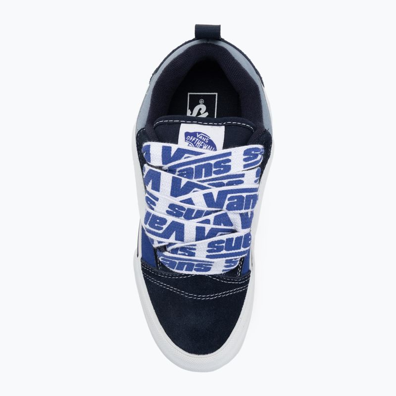 Vans Knu Skool Jumbo Schuhe Vans blau/weiß 5