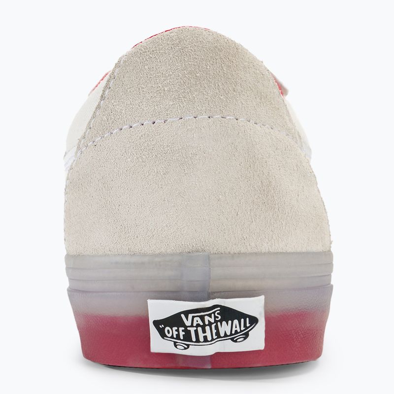 Vans SK8-Low weiß/rot Schuhe 6