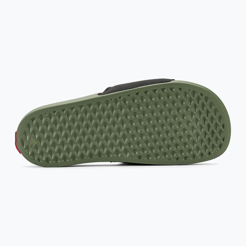 Vans La Costa Slide-On schwarz/olivine Herren Pantoletten 5