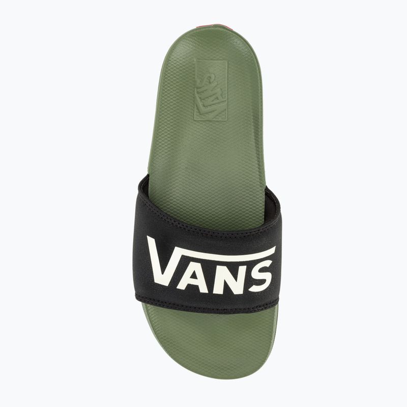 Vans La Costa Slide-On schwarz/olivine Herren Pantoletten 6