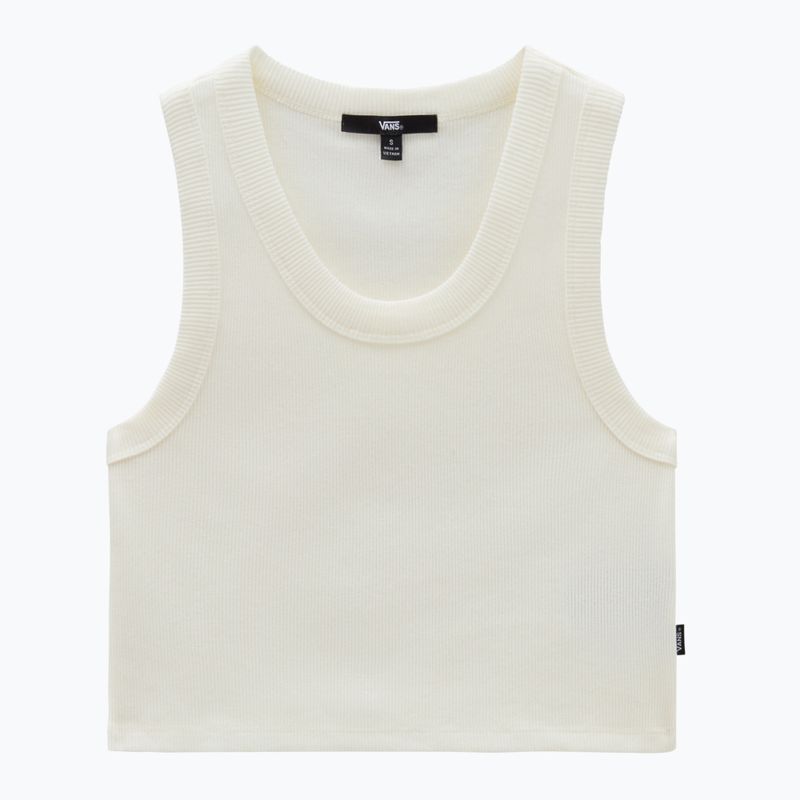 Vans Drew Rib Tank Damen-T-Shirt Marshmallow