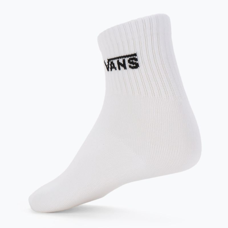 Vans Classic Half Crew Frauensocken 3 Paar weiß 2