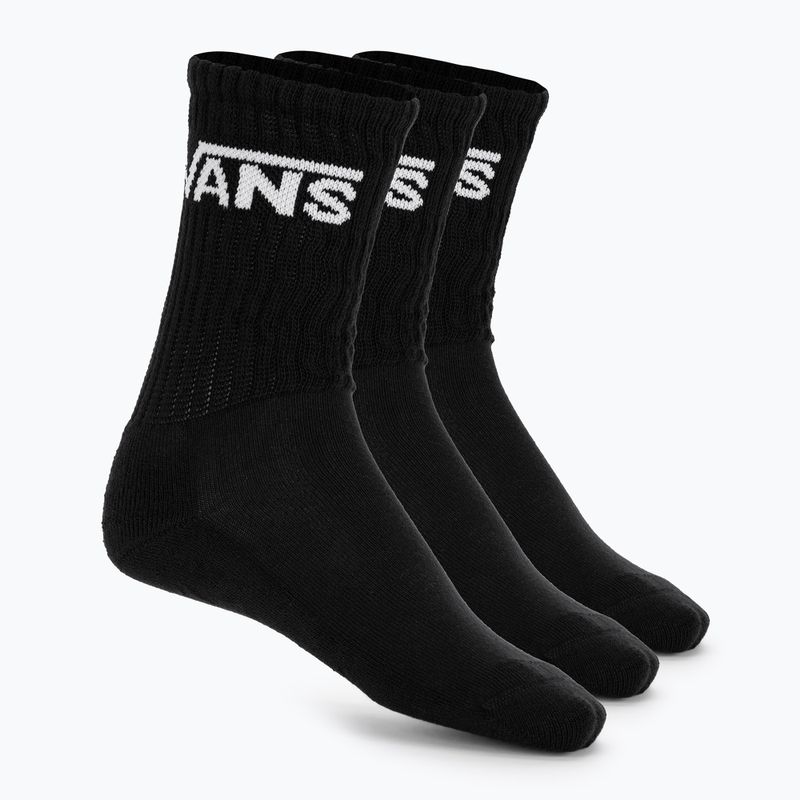 Damen Vans Classic Heathered Canoodle Socken 3 Paar schwarz