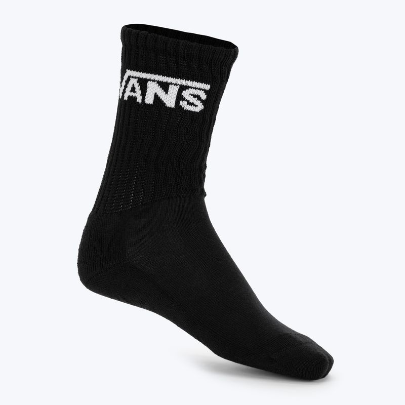 Damen Vans Classic Heathered Canoodle Socken 3 Paar schwarz 2