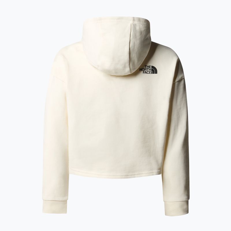 Kinder Sweatshirt The North Face Drew Peak Light Hoodie weiß dune 2