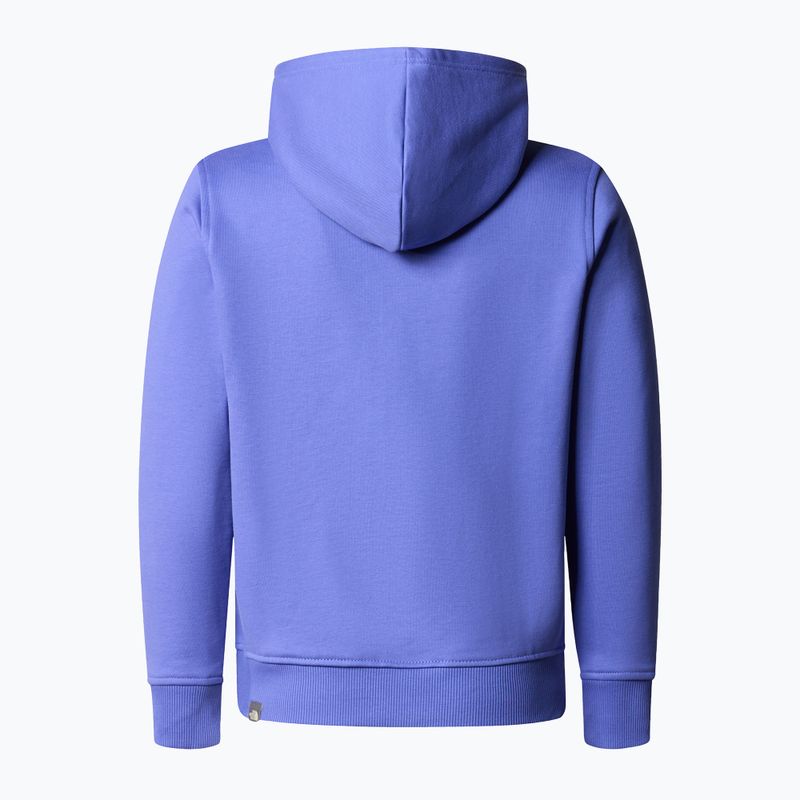 Kinder Hoodie Sweatshirt The North Face Drew Peak Light Hoodie dopamine blue 2