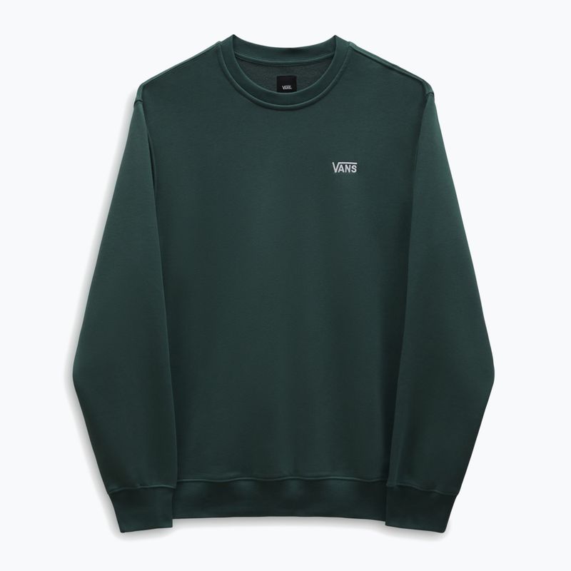 Herren Vans Core Basic Crew Fleece Sweatshirt bistro grün