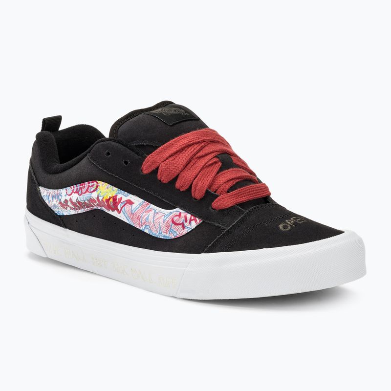 Vans Knu Skool Schuhe schwarz multi