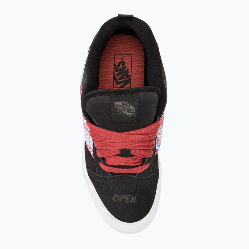 Vans Knu Skool Schuhe schwarz multi 5