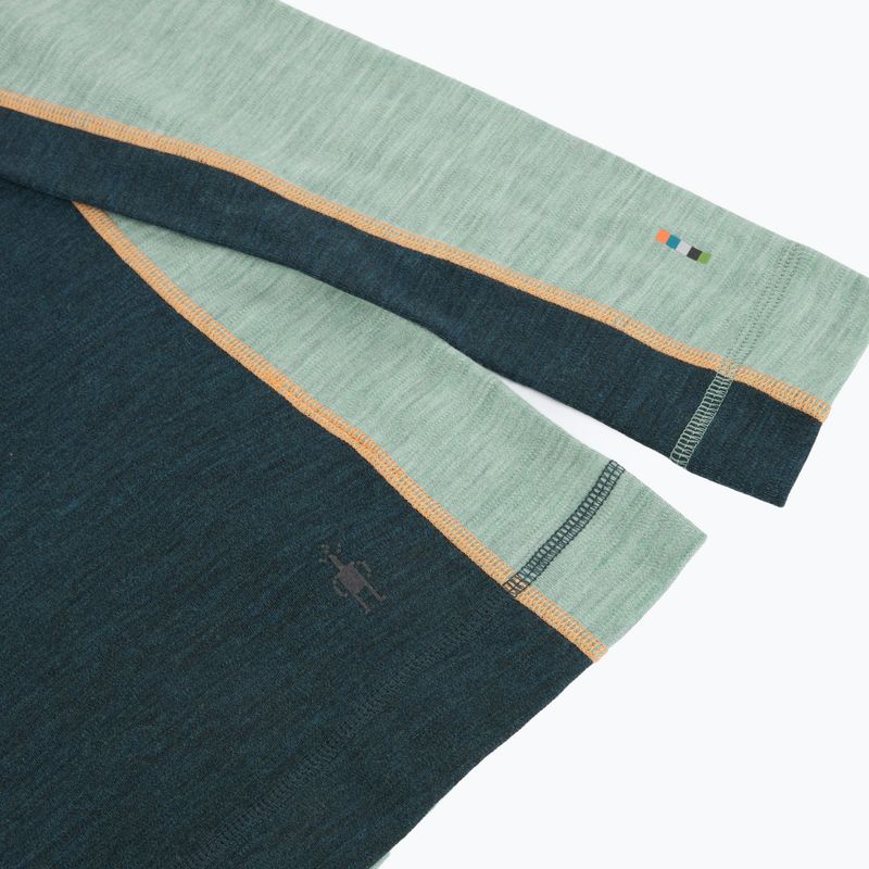 Thermoaktiver Hoodie Damen Smartwool Classic Thermal Merino Base Layer 1/2 Zip Hoodie Boxed twilight/arctic green 4