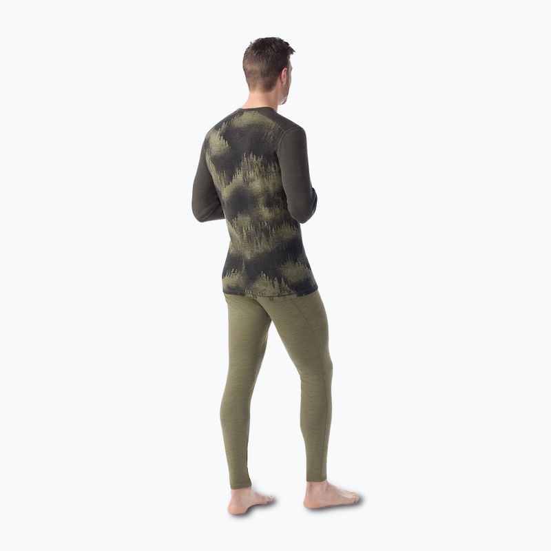 Herren-Thermoaktivshirt Smartwool Merino 250 Baselayer Crew Boxed north woods foggy pines 2