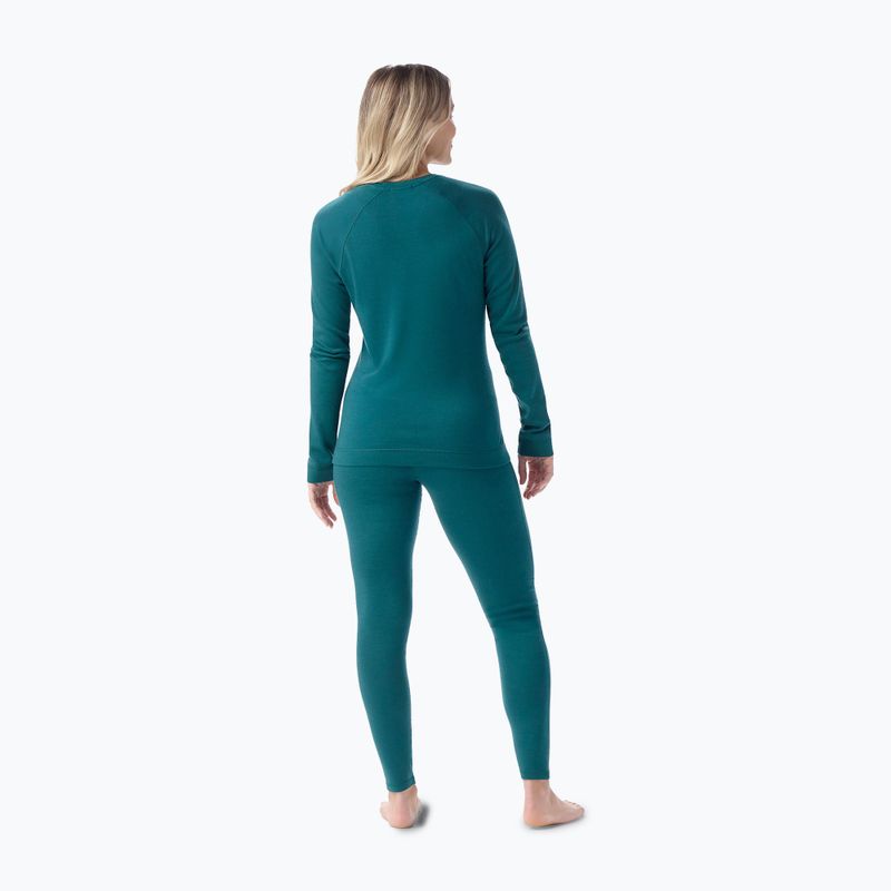 Smartwool Merino 250 Baselayer Crew Boxed Damen Thermo-Langarmshirt smaragdgrün 2