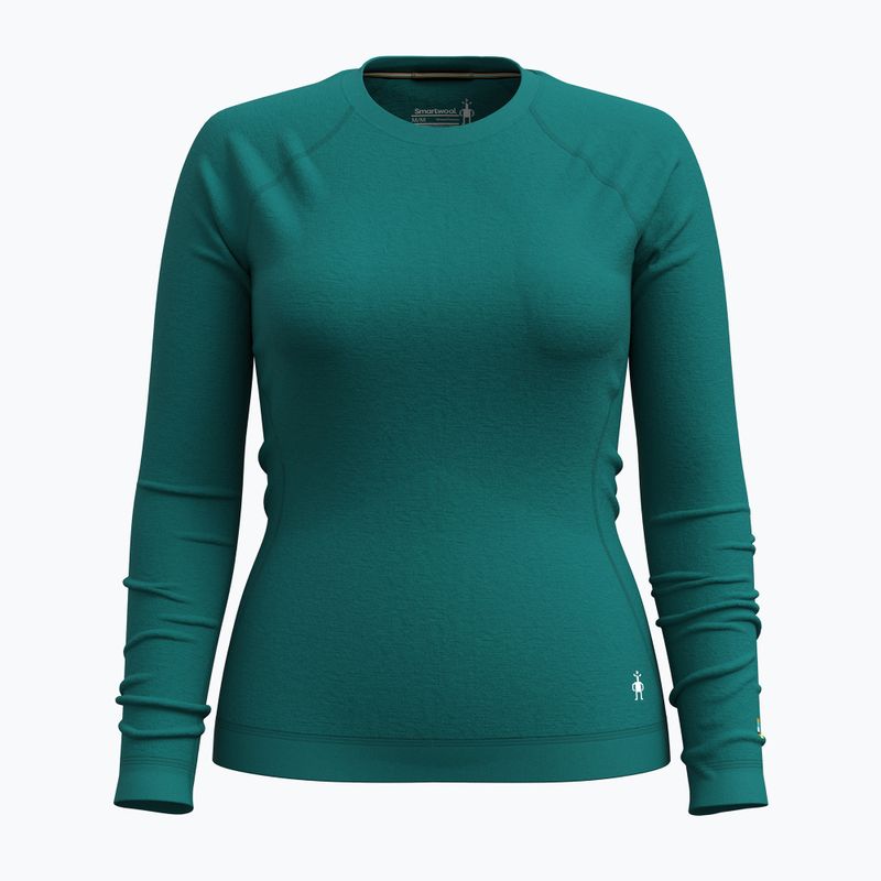 Smartwool Merino 250 Baselayer Crew Boxed Damen Thermo-Langarmshirt smaragdgrün 3