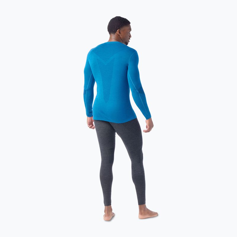 Herren Thermoaktiv-Longsleeve Smartwool Intraknit Thermal Merino Base Layer Crew nival blue/navy 2