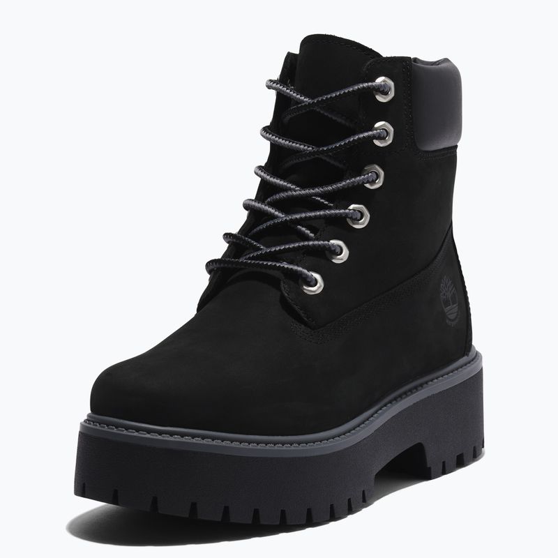 Damenschuhe Timberland Stone Street 6In Waterproof jet black 10