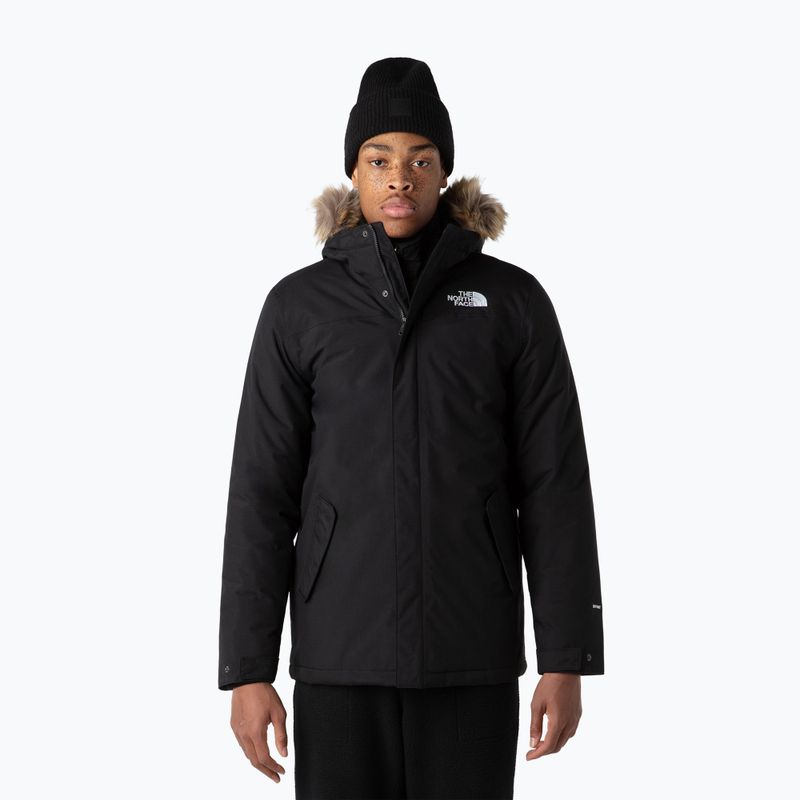 Herren Daunenjacke The North Face Zaneck schwarz/schwarz