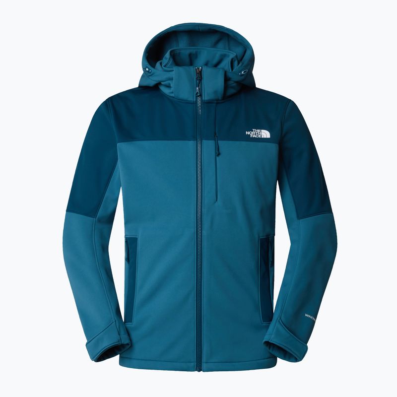 Softshell Jacke Herren The North Face Diablo Softshell Detachable Hood midnight petrol/mallard 5