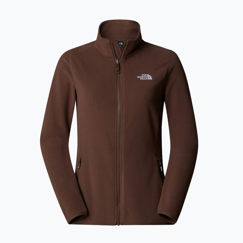 The North Face Frauen 100 Glacier FZ rauchbraunes Sweatshirt 5