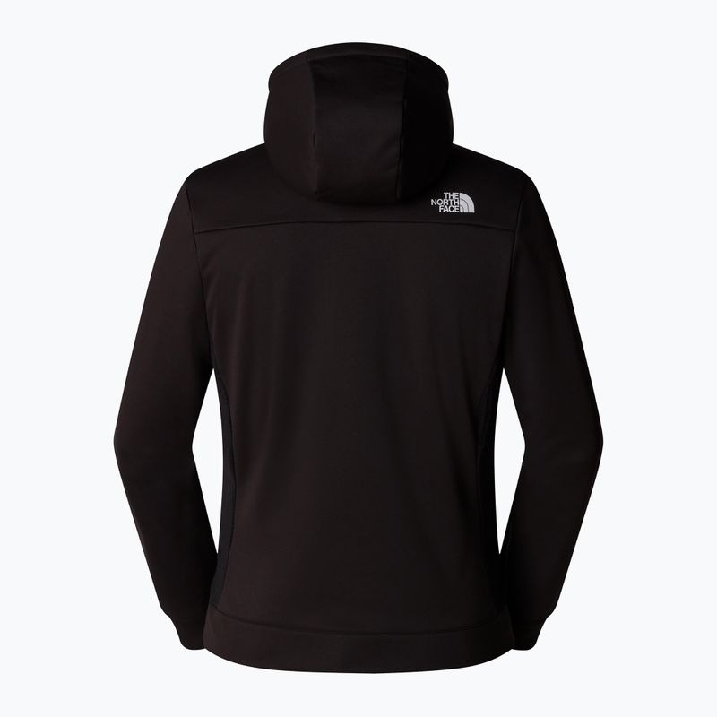 Herren The North Face Mountain Athletics Full Zip Fleece-Sweatshirt schwarz 6