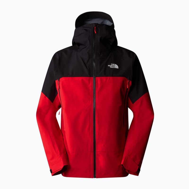 Herren Regenjacke The North Face Jazzi 3L Gtx hohes Risiko rot / schwarz 5