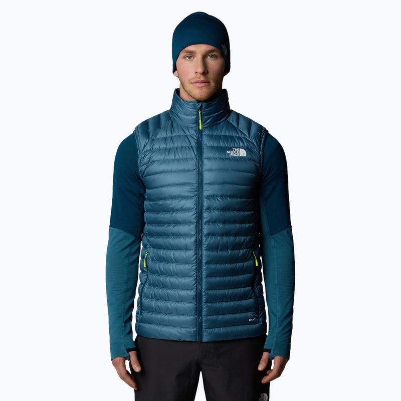 Herren ärmellos The North Face Bettaforca Lt Down mallard blau