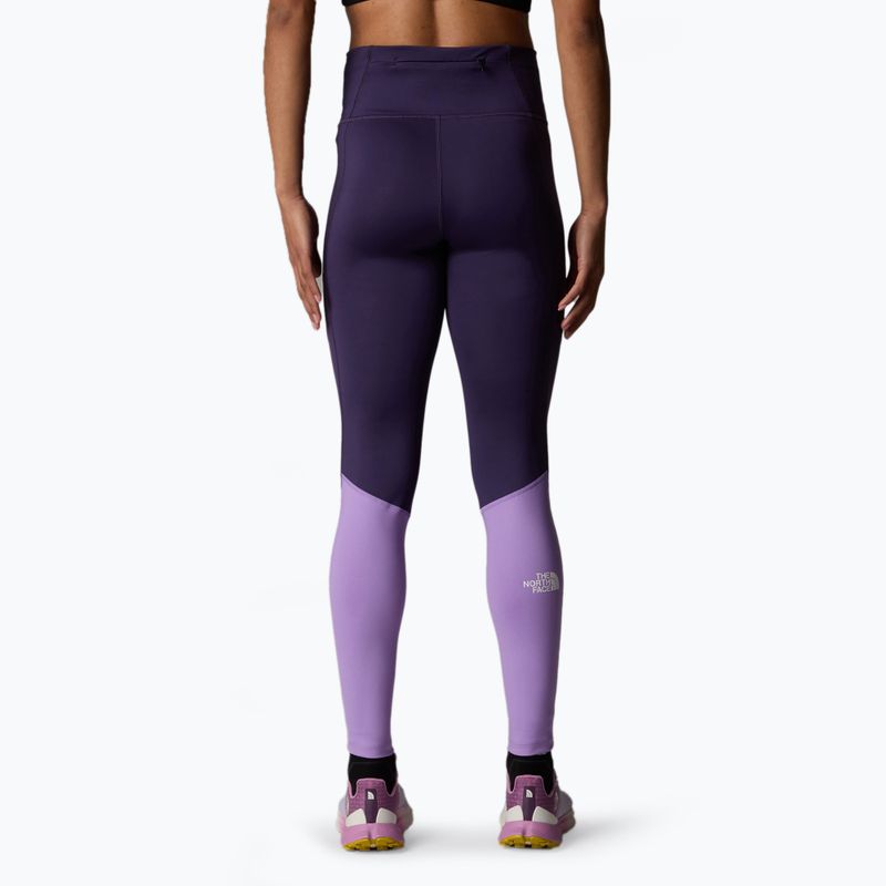 Damen Laufleggings The North Face Trail Run enternal lila/violett granit 3