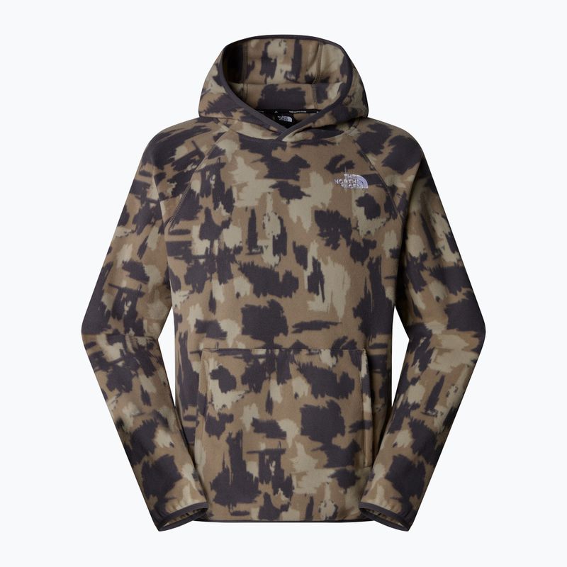 Herren Sweatshirt The North Face Mountain Athletics Fleece Print Höhle grau gemalt mou 4