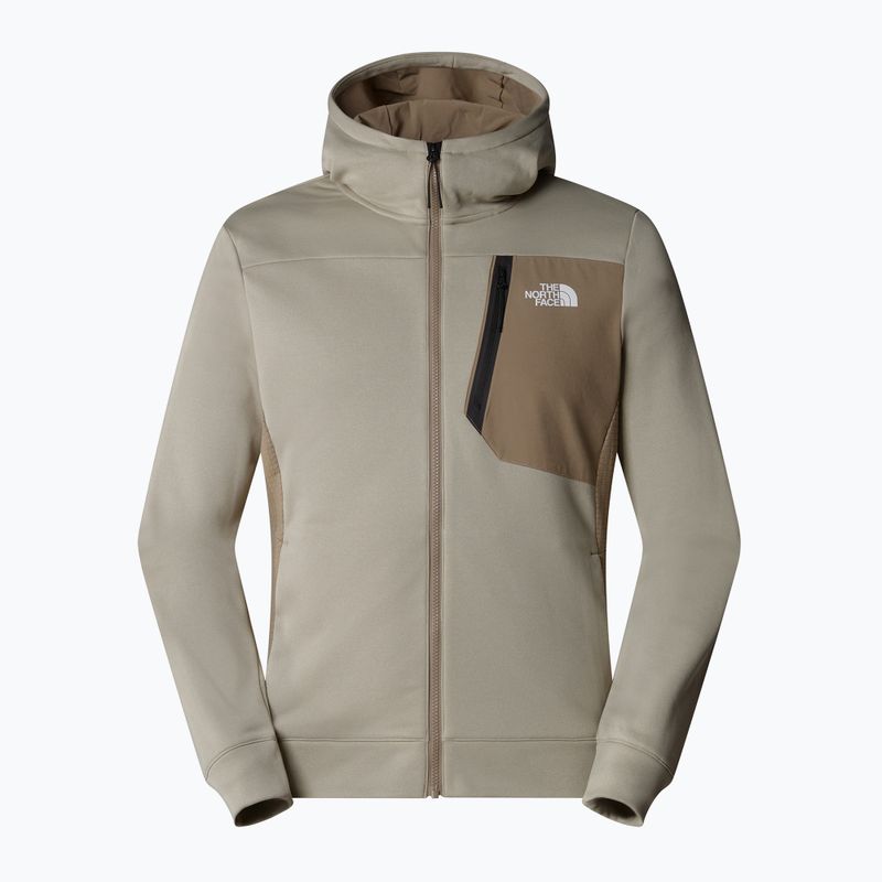 Herren The North Face Mountain Athletics Full Zip Fleece-Sweatshirt Ton grau / cavern grau 5