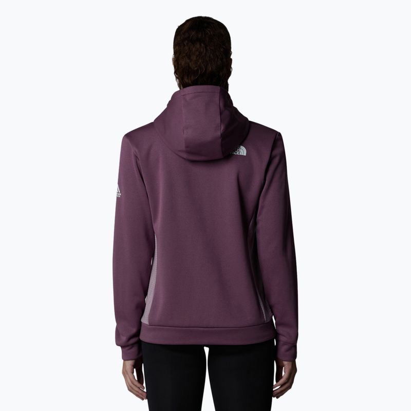 Women's The North Face Mountain Athletics FZ Fleece Mitternacht lila / lila Kreide Sweatshirt 3