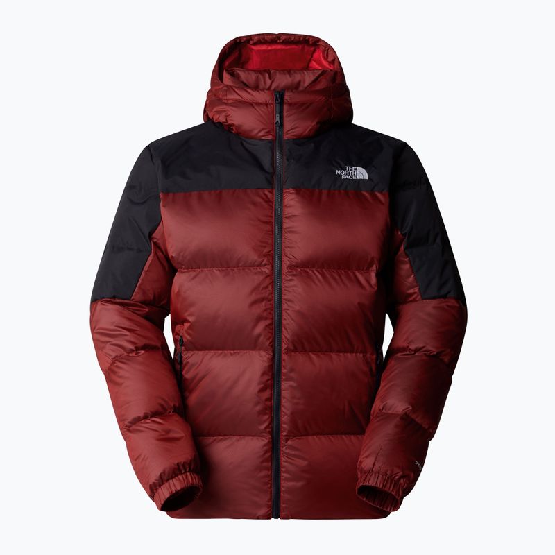 Herren Daunenjacke The North Face Diablo Down 2.0 Hoodie hohes Risiko rot/schwarz heather 5