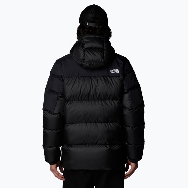 Herren Daunenjacke The North Face Diablo Down 2.0 Hoodie schwarz heather/blk 3