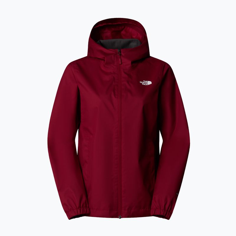 The North Face Quest Rote Bete Regenjacke für Damen