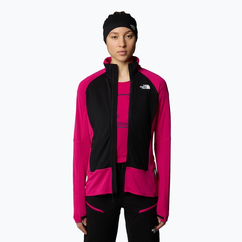 Damen The North Face Bolt Polartec Jacke rosa primrose/schwarz 4