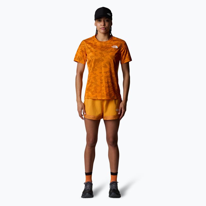 Damen Laufshirt The North Face Sunriser apricot glaze Berg 2