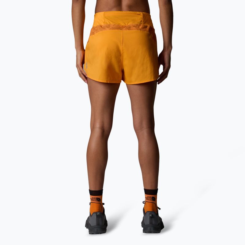 Damen Laufshorts The North Face Sunriser 2.5" Aprikose Glasur Berg 3