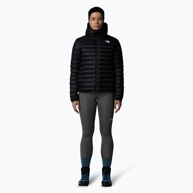 Damen Daunenjacke The North Face Terra Peak Hoodie schwarz 2