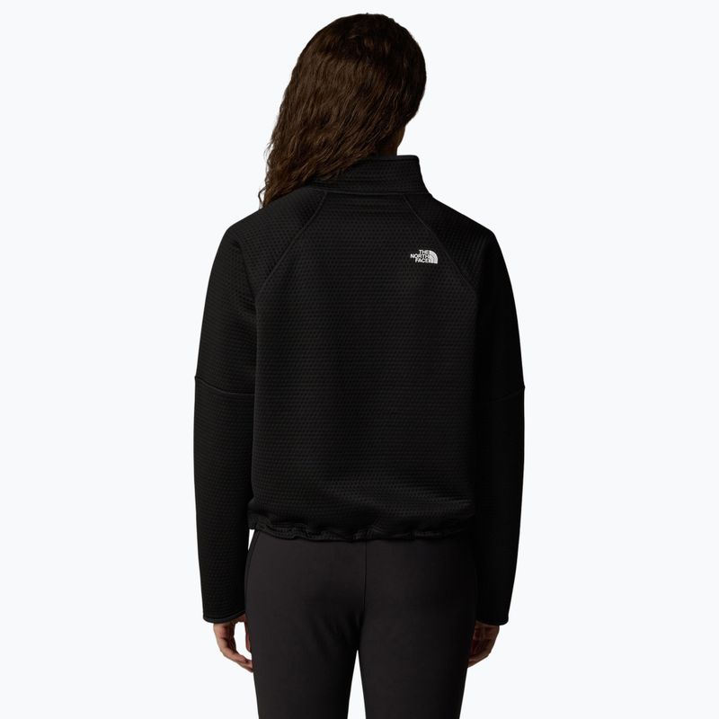 Damen-Trekking-Sweatshirt The North Face Vertical Thermal 1/4 Zip schwarz 3