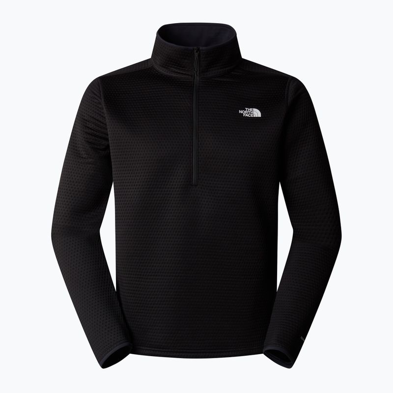 Herren-Trekking-Sweatshirt The North Face Vertical Thermal 1/4 Zip schwarz 4