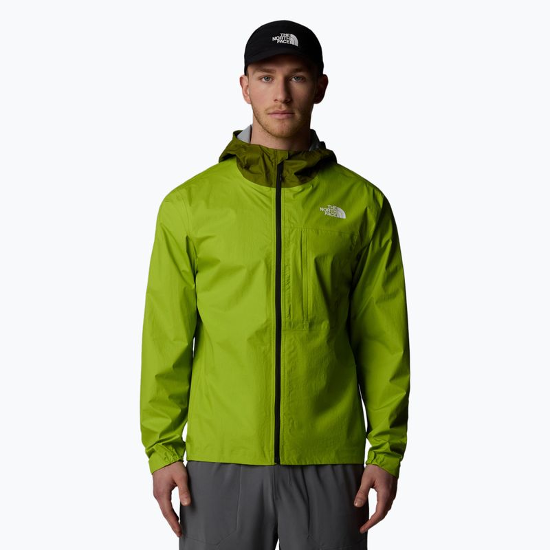 Herren The North Face Higher Run Regen Wiese Gras Laufjacke