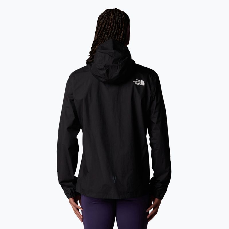 Damen Laufjacke The North Face Higher Run Rain tnf schwarz 3