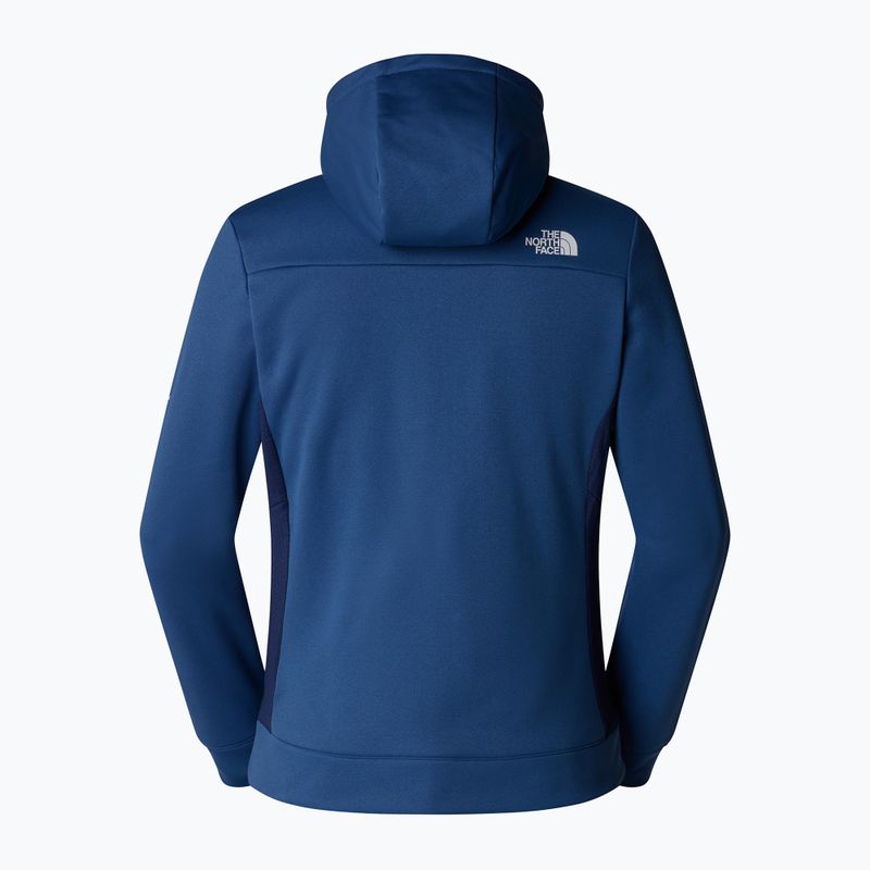 Herren The North Face Mountain Athletics Full Zip Fleece-Sweatshirt schattigen blau / Gipfel navy 6