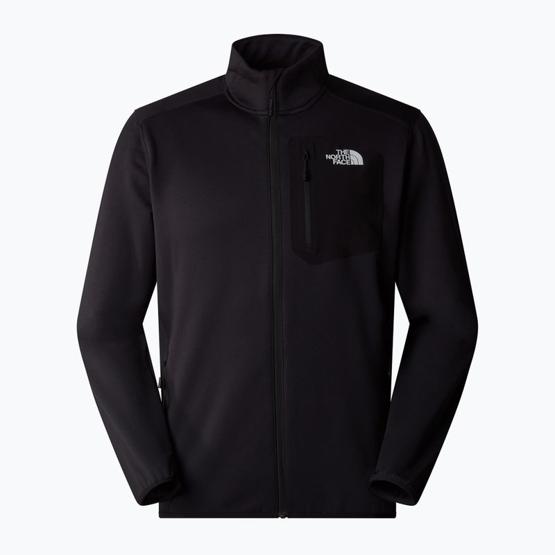 Herren Sweatshirt The North Face Crest FZ schwarz 5